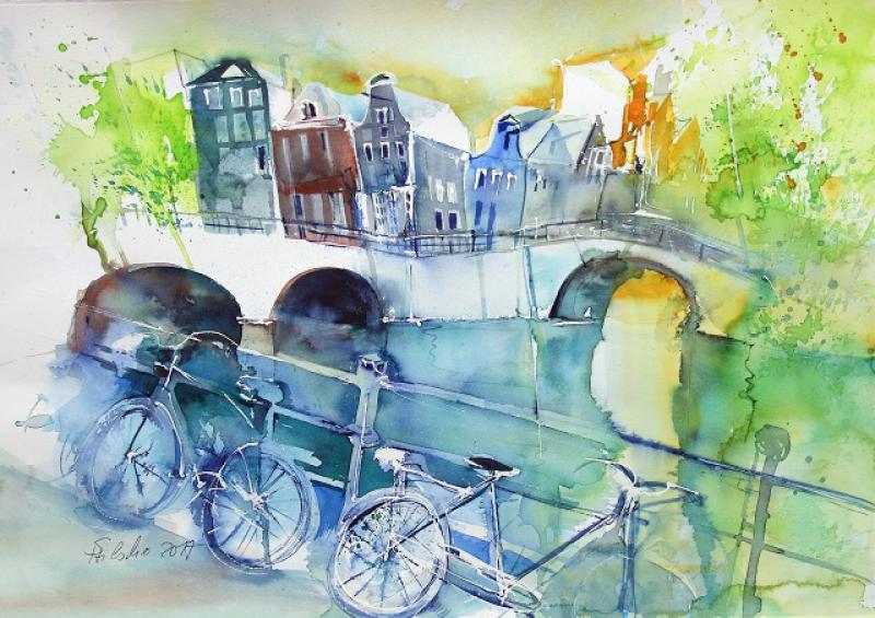 Weiß - die lebendigste Farbe des Aquarells