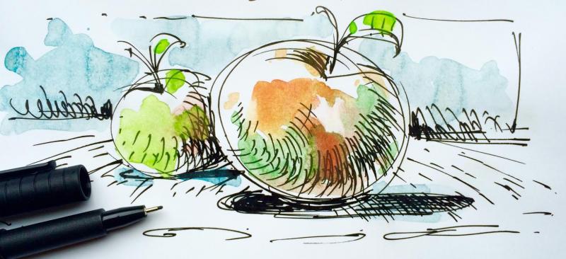 Sketching Basics - Ganz einfach zeichnen lernen