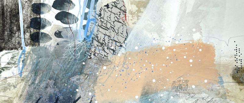 fällt leider aus: Poetische Mixed Media Collage