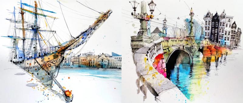 Compact: Sketching Venice