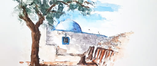 Das lockere Aquarell - weniger ist mehr