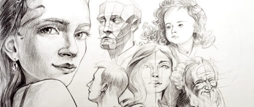 After Work - Kursreihe: Portraitzeichnen - ein Komplettkurs für Anfänger