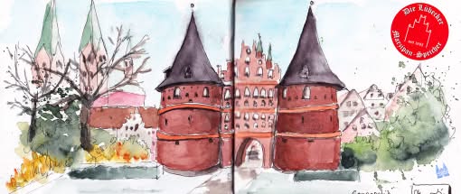 After Work: Dein Reisetagebuch in der Stadt - Skizzen statt Fotos