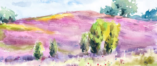 After Work: Aquarellmalerei für den Alltag – Landschaften in 15 Minuten