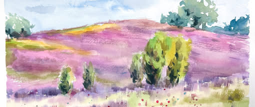 After Work: Aquarellmalerei für den Alltag – Landschaften in 15 Minuten
