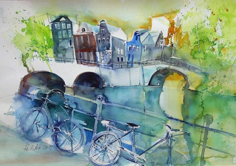 Wind, Wetter, Wasser, Welle und die die Umsetzung in stimmungsvolle Aquarelle