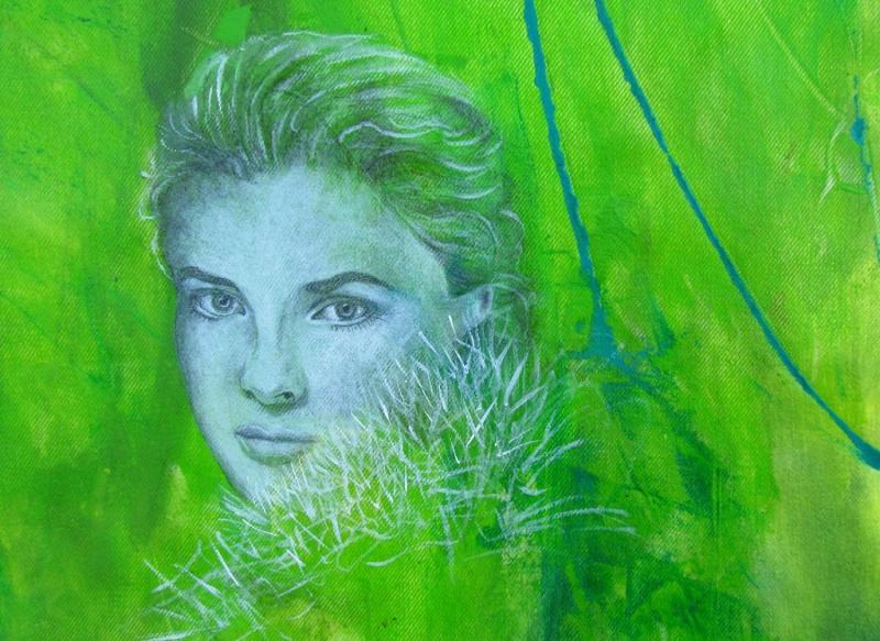 Porträtmalerei in Acryl