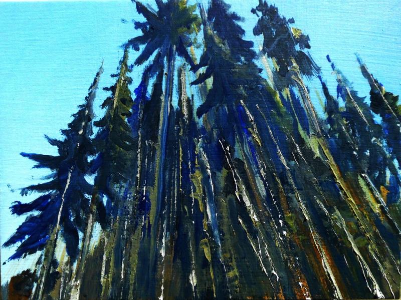 Landschaften malen mit Öl-/Acrylfarben