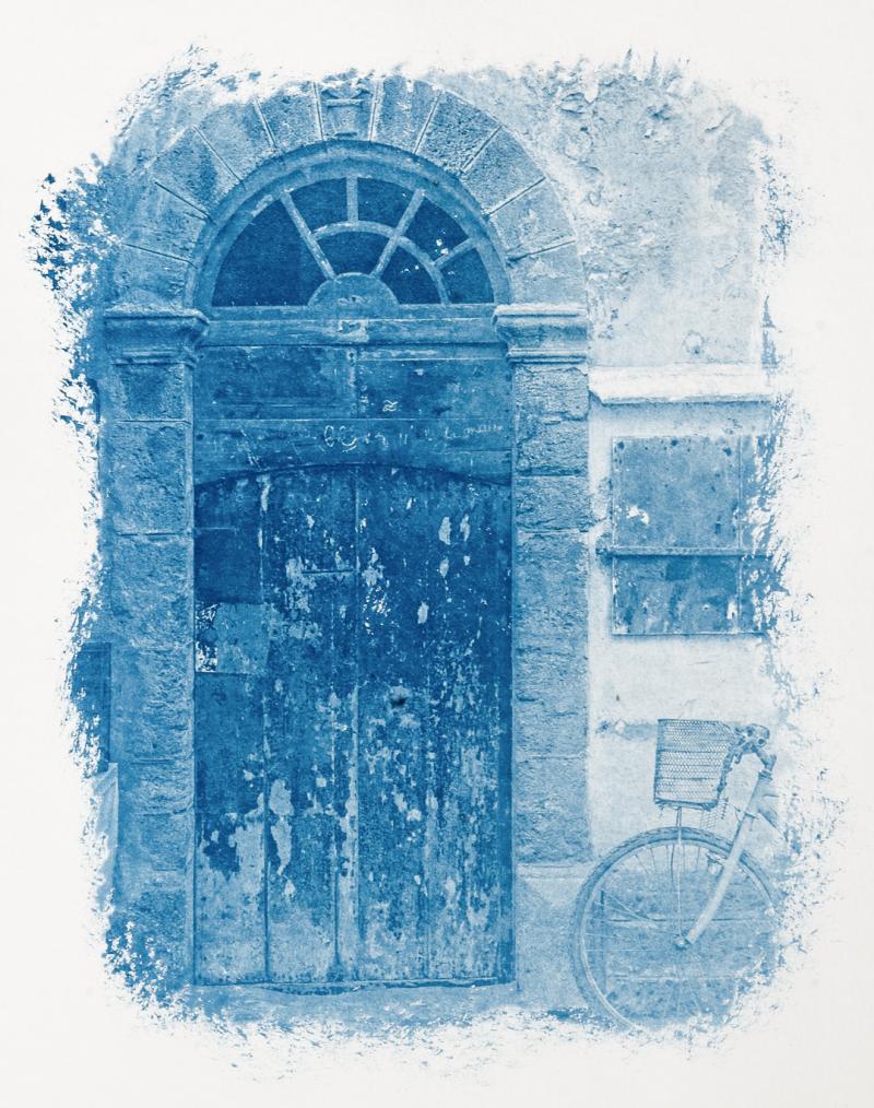 Cyanotypie Digital: Kunst der blauen Bilder