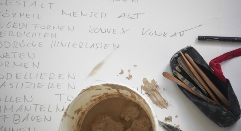 Schreiben und Sprechen über die eigene Kunst