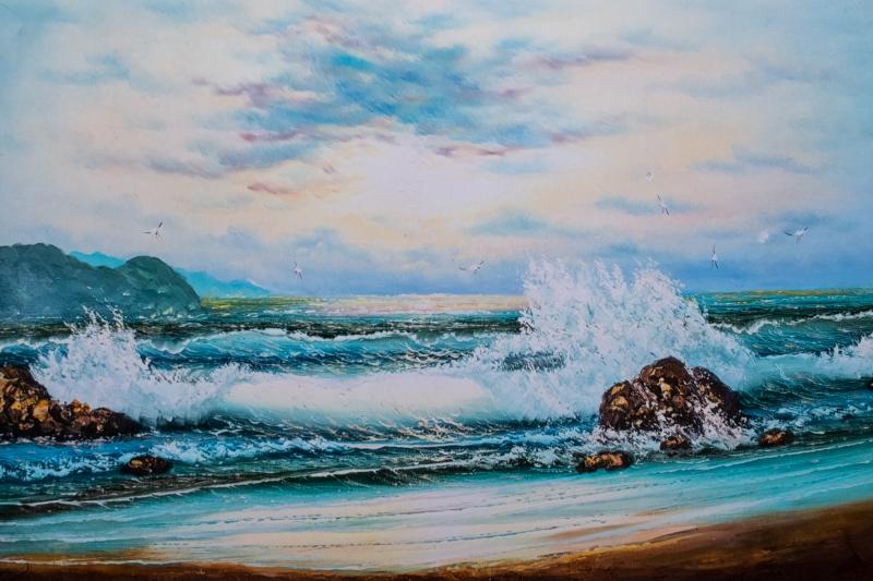 Naturimpressionen in Acryl