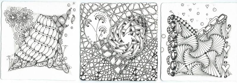 **Zentangle® - die meditative Zeichenkunst
