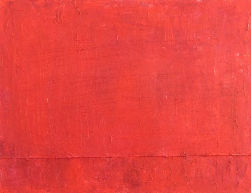 **Monochromes Rot – sehen, spüren, malen